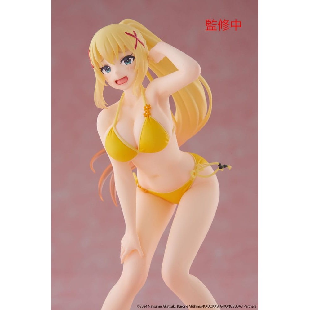 TAITO KONOSUBA 3 DARKNESS SWIMWEAR COREFUL FIGURE STATUE