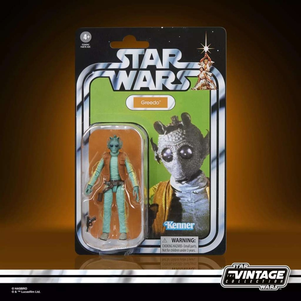 HASBRO STAR WARS A NEW HOPE GREEDO VINTAGE COLLECTION ACTION FIGURE