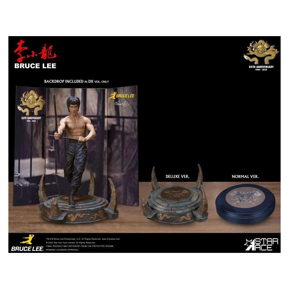 BRUCE LEE KALI STICKS FIGHT NORMAL BASEMENT STATUA RESINA FIGURE STAR ACE