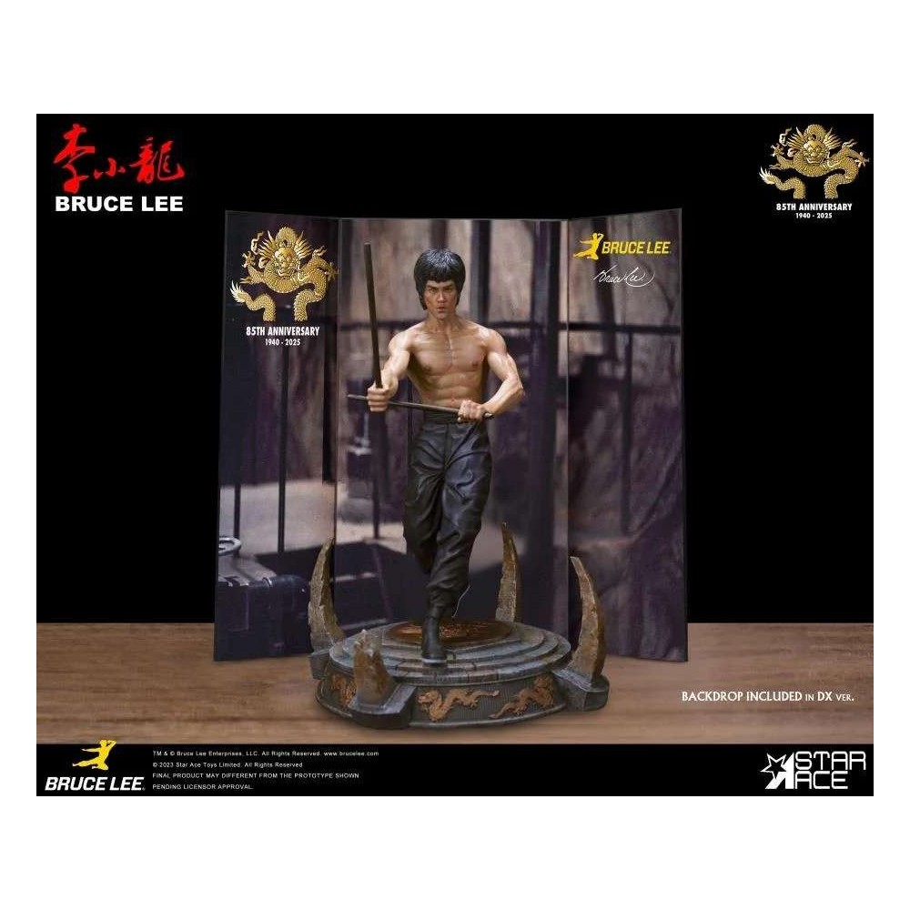 STAR ACE BRUCE LEE KALI STICKS FIGHT DELUXE BASEMENT VERSION RESIN STATUE FIGURE