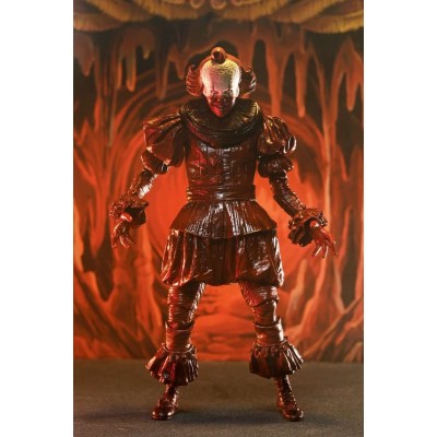 IT WELCOME TO DERRY BLOOD PENNYWISE ULTIMATE ACTION FIGURE NECA
