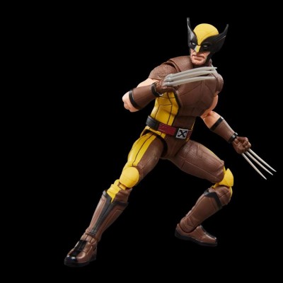 MARVEL LEGENDS DEADPOOL & WOLVERINE BROWN SUIT WOLVERINE ACTION FIGURE HASBRO