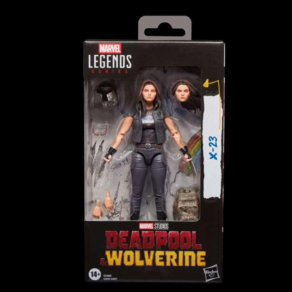 MARVEL LEGENDS DEADPOOL & WOLVERINE X-23 ACTION FIGURE HASBRO