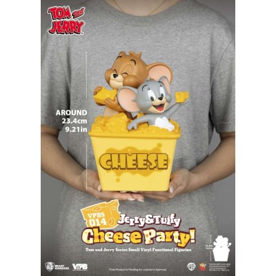 TOM & JERRY JERRY & TUFFY CHEESE PARTY BANK SALVADANAIO BEAST KINGDOM