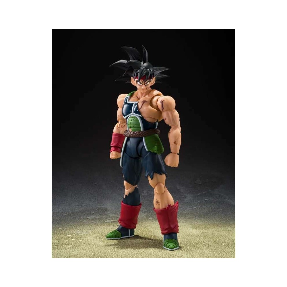 BANDAI DRAGON BALL Z BARDOCK THE FATHER OF GOKU S.H. FIGUARTS SERIES PVC ACTION FIGURE