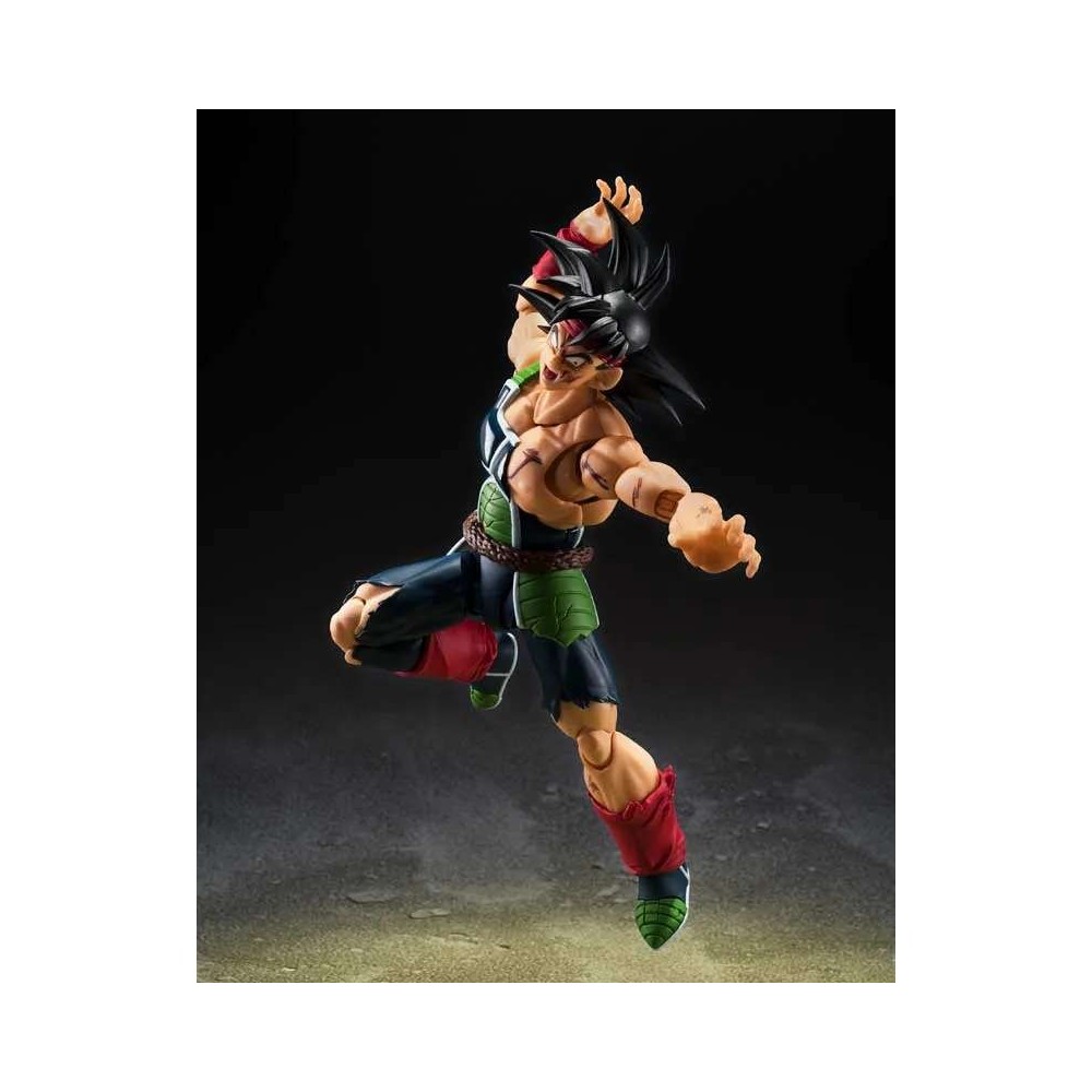 BANDAI DRAGON BALL Z BARDOCK THE FATHER OF GOKU S.H. FIGUARTS SERIES PVC ACTION FIGURE