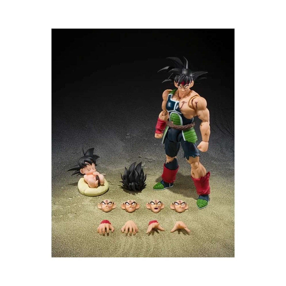 DRAGON BALL Z BARDOCK THE FATHER OF GOKU S.H. FIGUARTS ACTION FIGURE BANDAI
