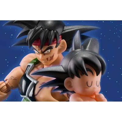 BANDAI DRAGON BALL Z BARDOCK THE FATHER OF GOKU S.H. FIGUARTS SERIES PVC ACTION FIGURE