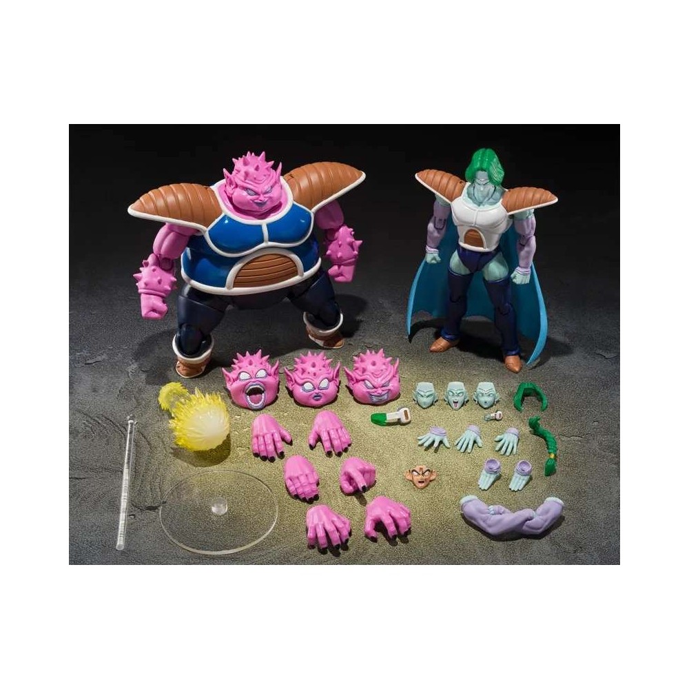 DRAGON BALL Z DODORIA & ZARBON S.H. FIGUARTS ACTION FIGURE BANDAI