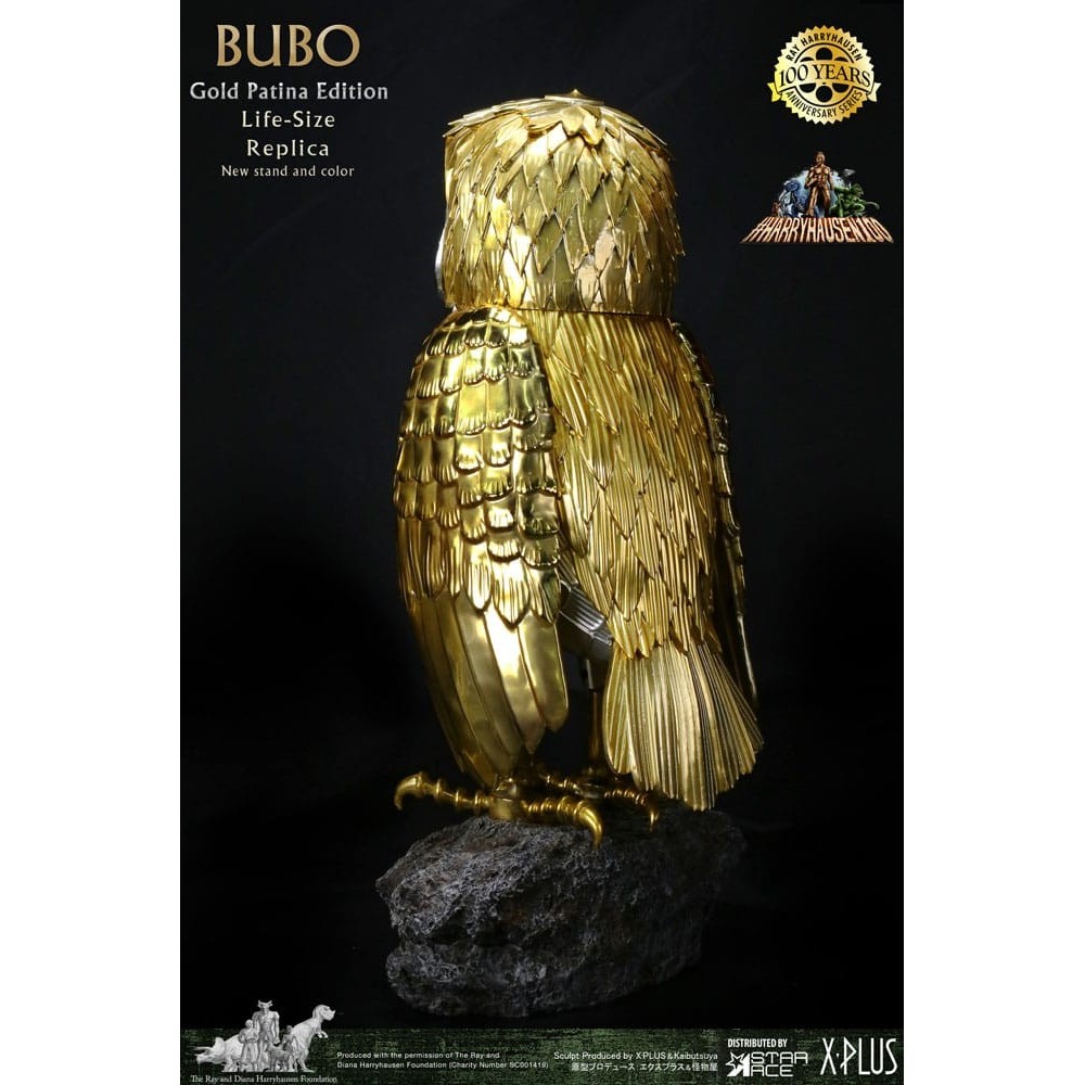 STAR ACE CLASH OF THE TITANS RAY HARRYHAUSEN BUBO GOLD PATINA EDITION DELUXE VERSION STATUE FIGURE
