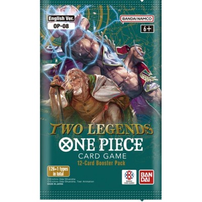 ONE PIECE OP-08 TWO LEGENDS BUSTA IN INGLESE BANDAI