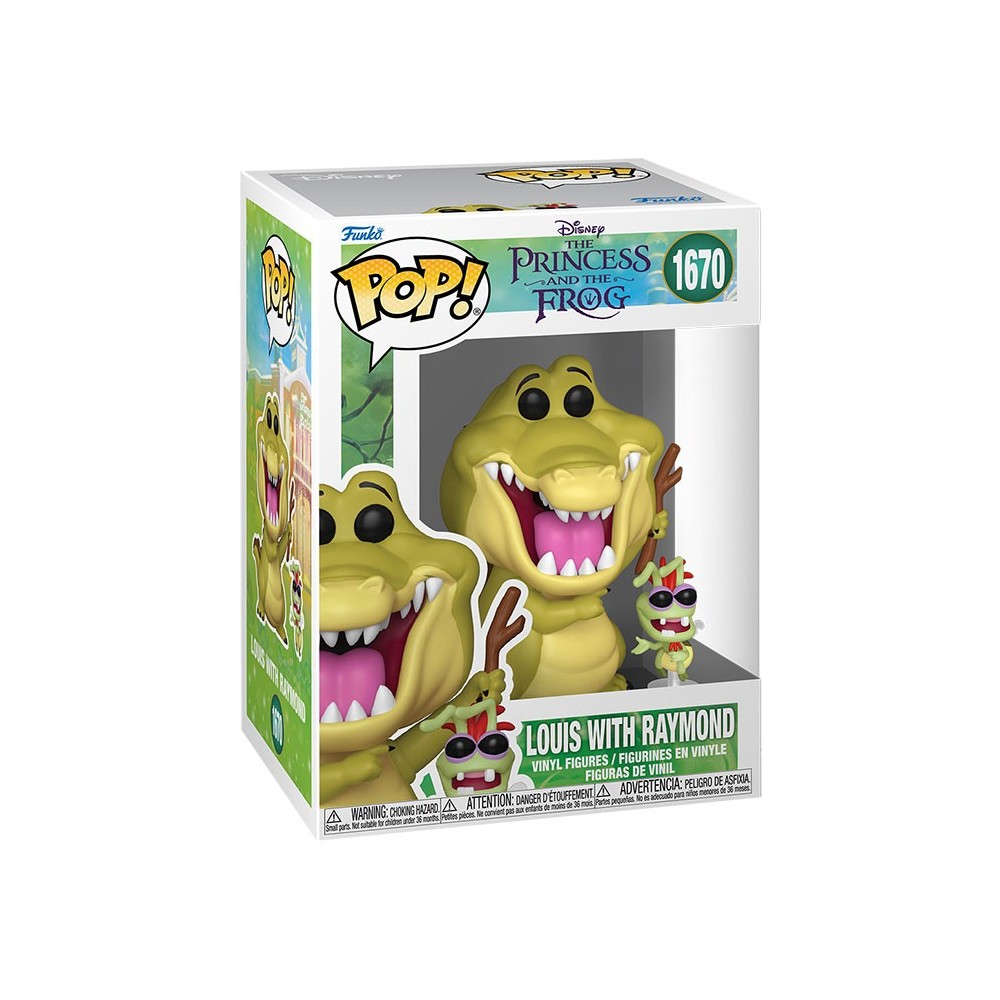 FUNKO POP! LA PRINCIPESSA E IL RANOCCHIO - LOUIS E RAIMOND BOBBLE HEAD KNOCKER FUNKO