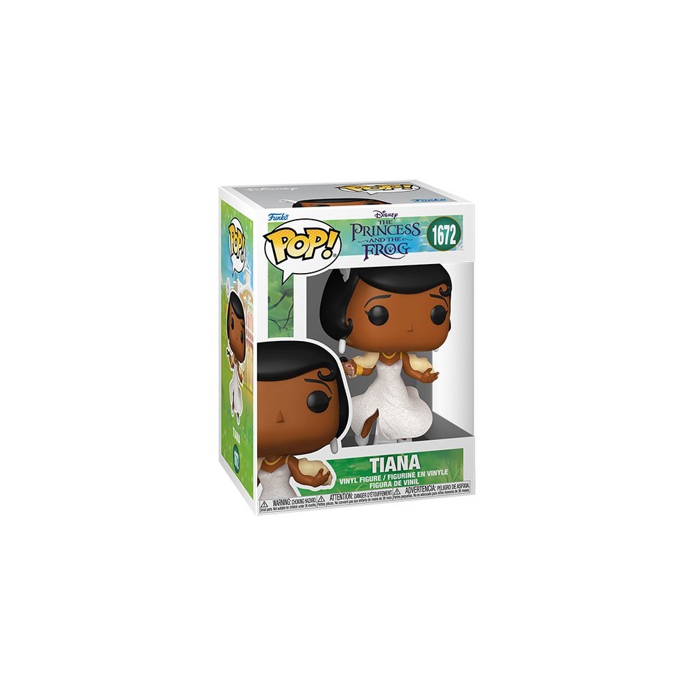 FUNKO POP! LA PRINCIPESSA E IL RANOCCHIO 1672 TIANA BOBBLE HEAD KNOCKER FUNKO
