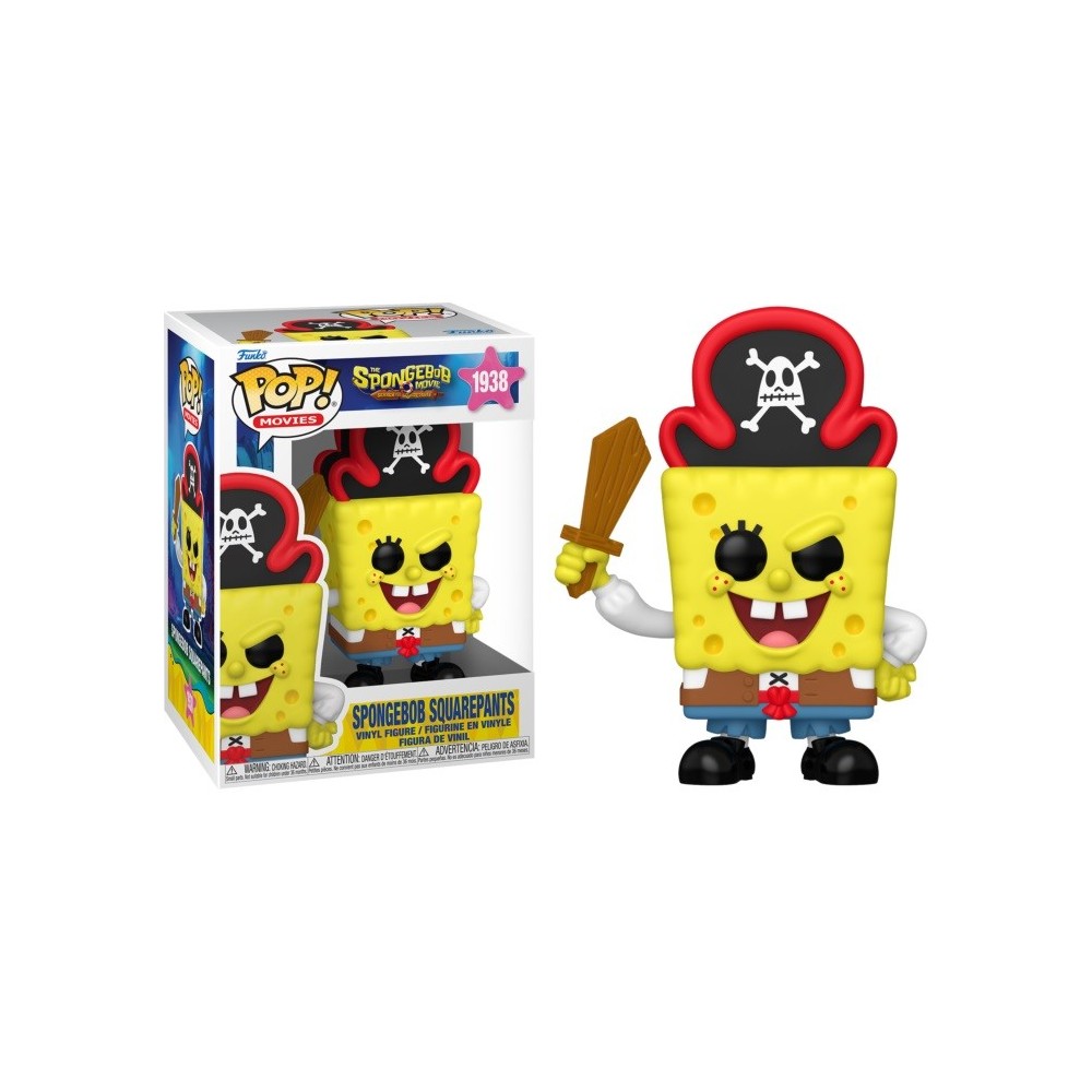 FUNKO FUNKO POP! SPONGEBOB SQUAREPANTS 1938 PIRATE SPONGEBOB BOBBLE HEAD