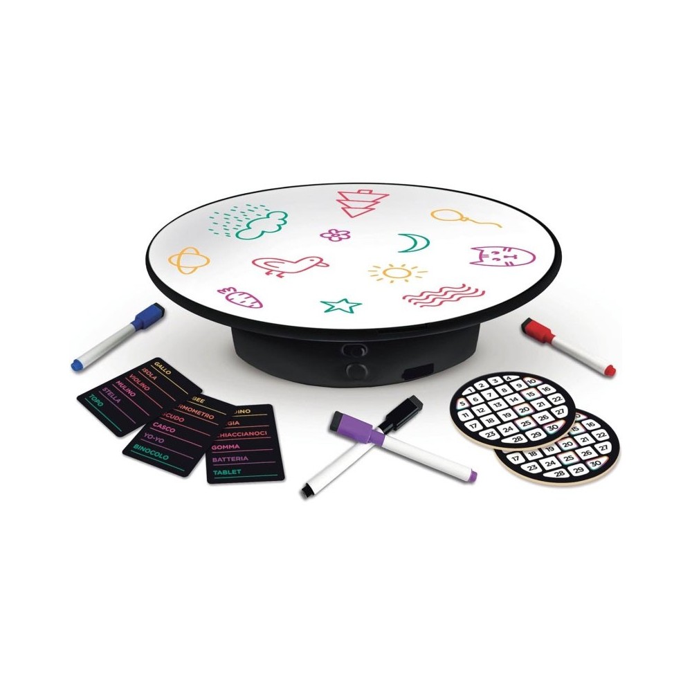 CLEMENTONI DISCO DRAW ITALIAN BOARDGAME