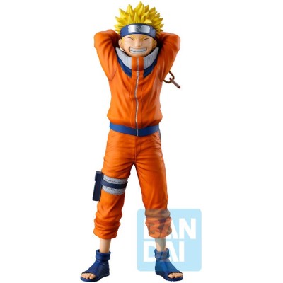 NARUTO SHIPPUDEN UZUMAKI NARUTO THE LAND OF WAVES ICHIBANSHO STATUA FIGURE BANDAI