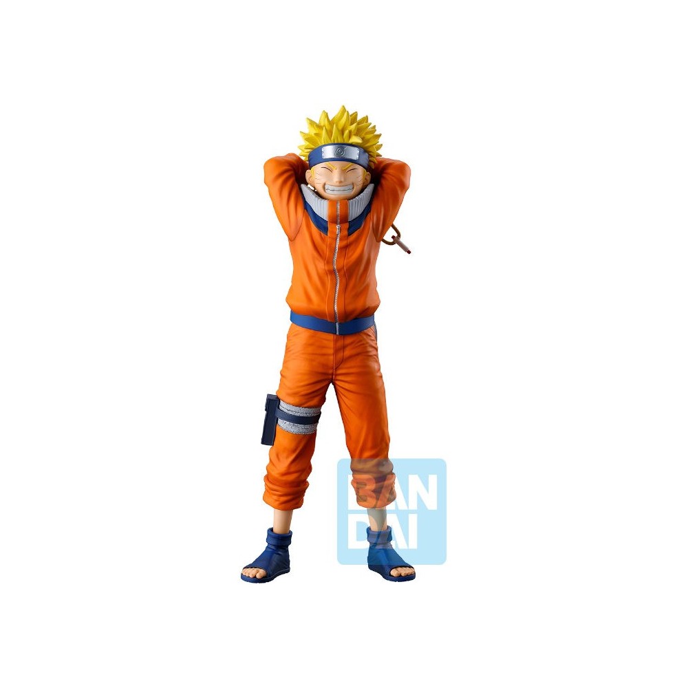 BANDAI NARUTO SHIPPUDEN UZUMAKI NARUTO THE LAND OF WAVES ICHIBANSHO STATUE FIGURE