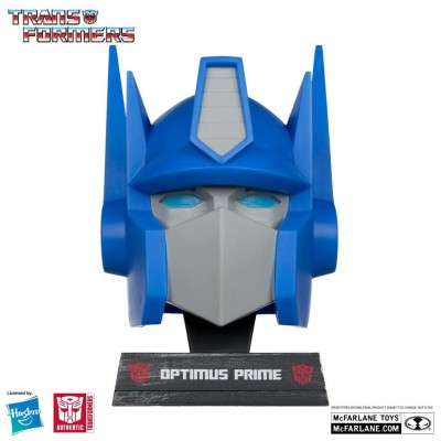 MC FARLANE TRANSFORMERS OPTIMUS PRIME 1:3 SCALE HEAD REPLICA IN PVC