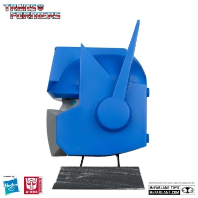 MC FARLANE TRANSFORMERS OPTIMUS PRIME 1:3 SCALE HEAD REPLICA IN PVC