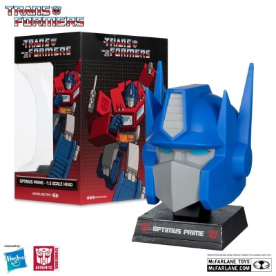 TRANSFORMERS OPTIMUS PRIME 1:3 SCALE HEAD REPLICA FIGURE MC FARLANE