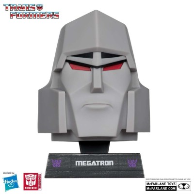 MC FARLANE TRANSFORMERS MEGATRON 1:3 SCALE HEAD REPLICA IN PVC