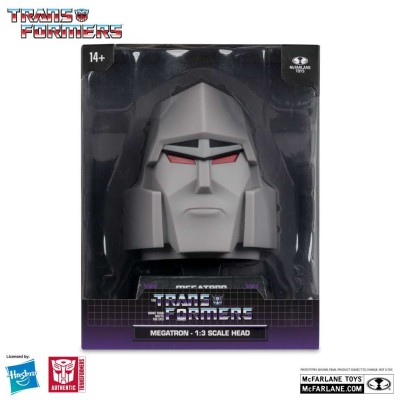 MC FARLANE TRANSFORMERS MEGATRON 1:3 SCALE HEAD REPLICA IN PVC