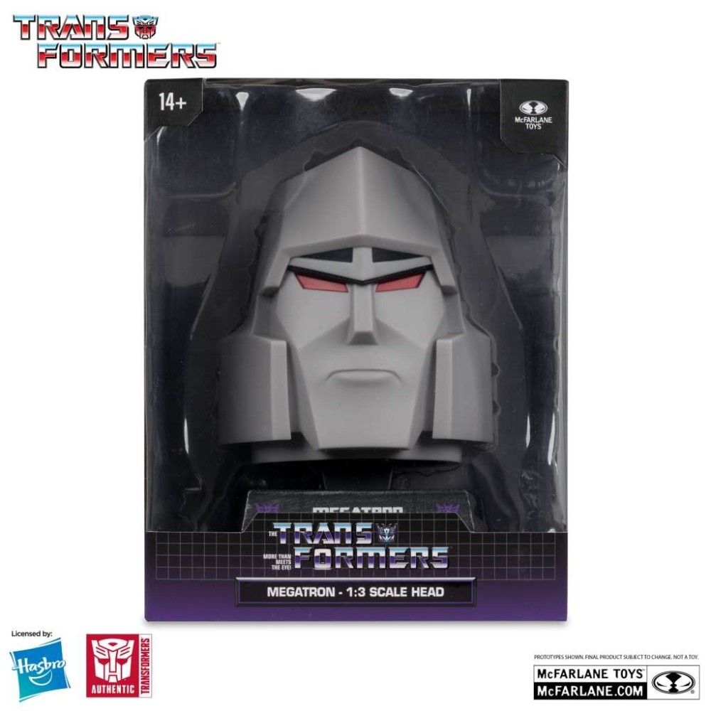 TRANSFORMERS MEGATRON 1:3 SCALE HEAD REPLICA FIGURE MC FARLANE