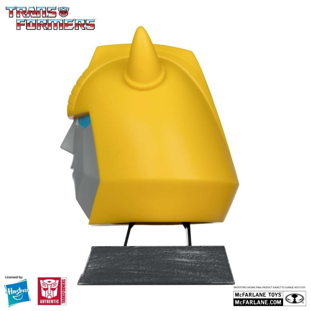 TRANSFORMERS BUMBLEBEE 1:3 SCALE HEAD REPLICA FIGURE MC FARLANE