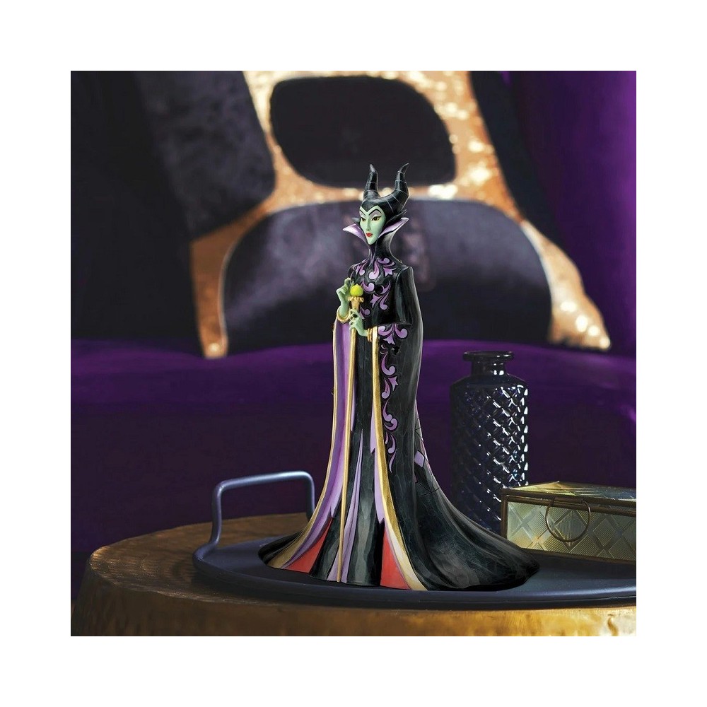 DISNEY TRADITIONS MALEFICENT VENGEFUL VILLAINESS 40CM STATUA FIGURE ENESCO