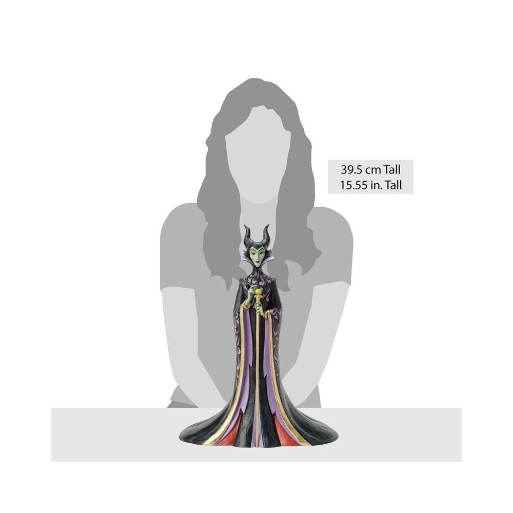 DISNEY TRADITIONS MALEFICENT VENGEFUL VILLAINESS 40CM STATUA FIGURE ENESCO