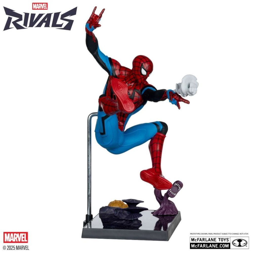 MC FARLANE MARVEL RIVALS COLLECTION PVC STATUE SPIDER-MAN 1/6 SCALE FIGURE
