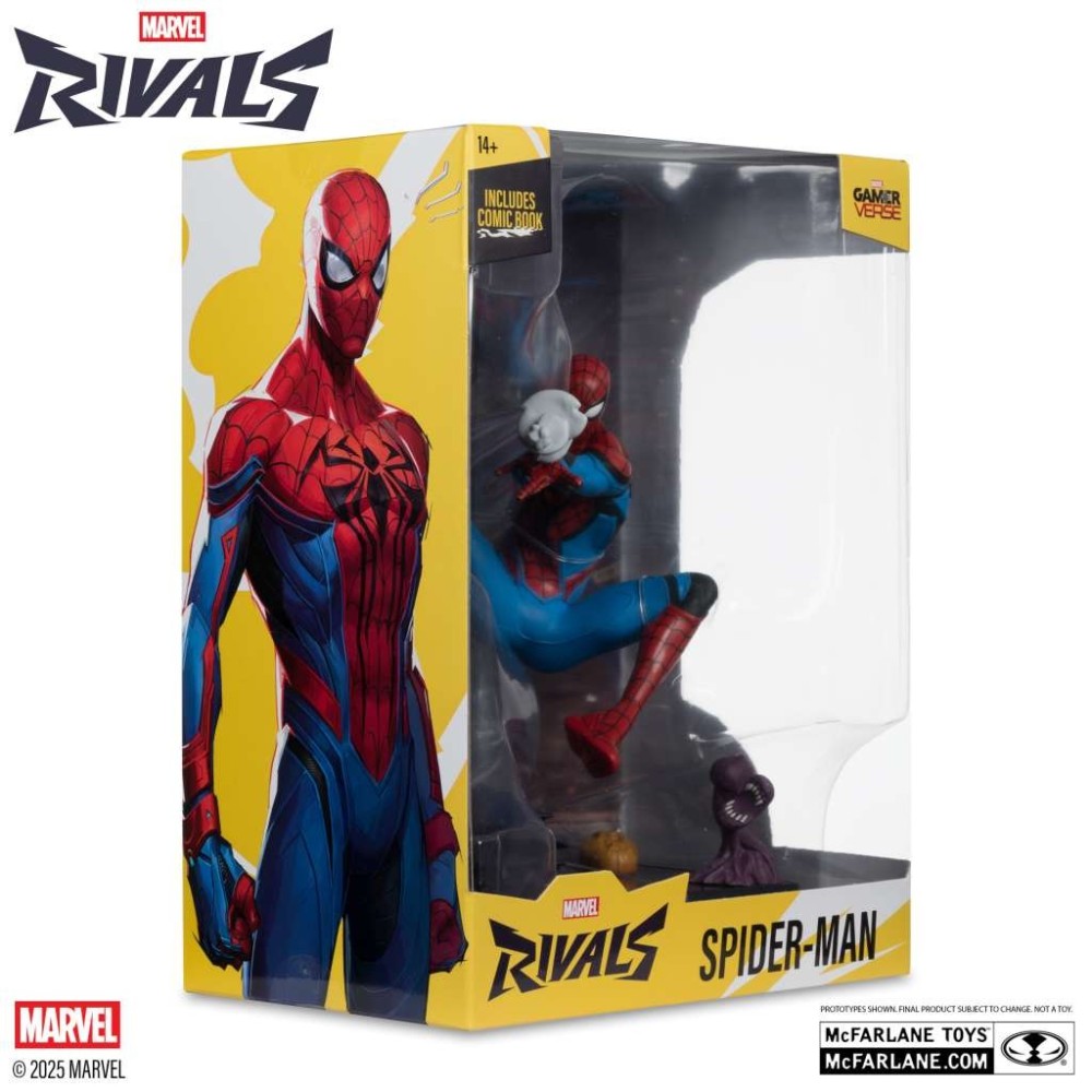 MARVEL RIVALS COLLECTION PVC STATUE SPIDER-MAN 1/6 STATUA FIGURE MC FARLANE