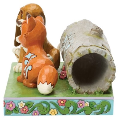 DISNEY RED E TOBY NEMICIAMICI STATUA FIGURE ENESCO