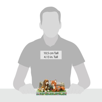 ENESCO DISNEY THE FOX AND THE HOUND STATUE FIGURE