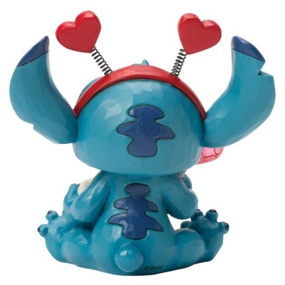 ENESCO DISNEY STITCH SUCKER FOR LOVE STATUE FIGURE