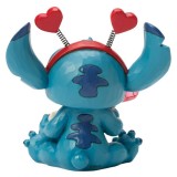 DISNEY STITCH SUCKER FOR LOVE STATUA FIGURE ENESCO