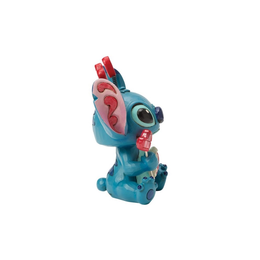 ENESCO DISNEY STITCH SUCKER FOR LOVE STATUE FIGURE