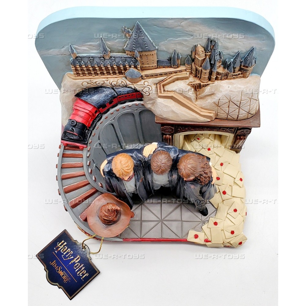 ENESCO HARRY POTTER TRIO CASTLE SCENE THE JOURNEY BEGINS STATUE FIGURE