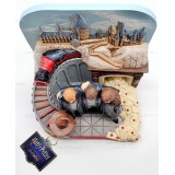 HARRY POTTER TRIO CASTLE SCENE THE JOURNEY BEGINS STATUA FIGURE DIORAMA ENESCO
