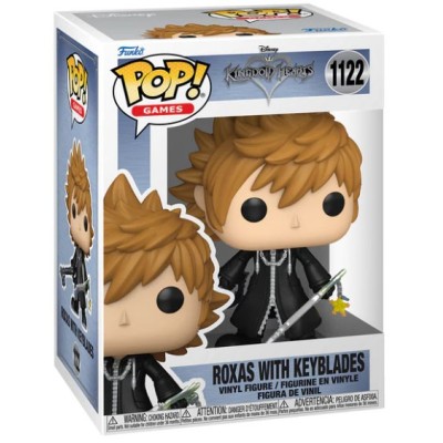 FUNKO POP! KINGDOM HEARTS - ROXAS WITH KEYBLADES BOBBLE HEAD KNOCKER FIGURE FUNKO