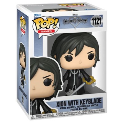 FUNKO POP! KINGDOM HEARTS - XION WITH KEYBLADE BOBBLE HEAD KNOCKER FIGURE FUNKO