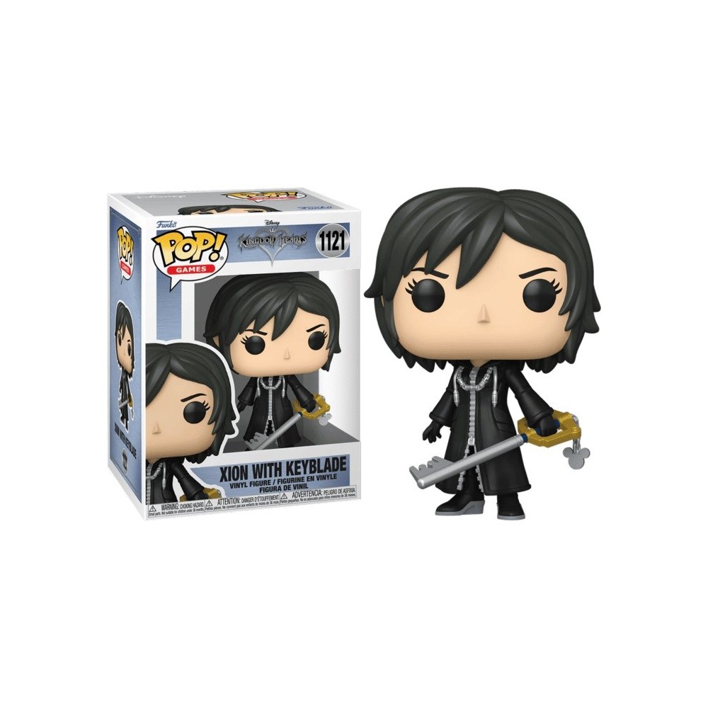 FUNKO POP! KINGDOM HEARTS - XION WITH KEYBLADE BOBBLE HEAD KNOCKER FIGURE FUNKO
