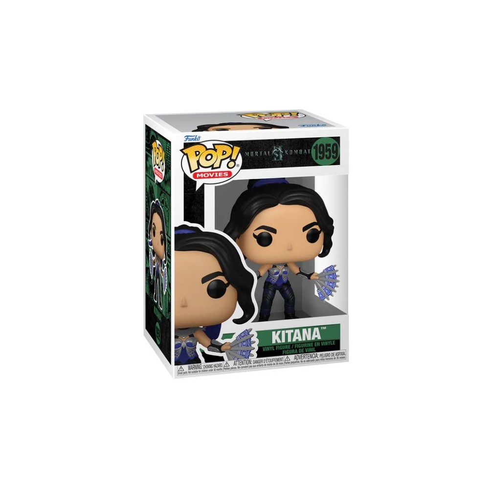 FUNKO FUNKO POP! MORTAL KOMBAT II KITANA BOBBLE HEAD FIGURE