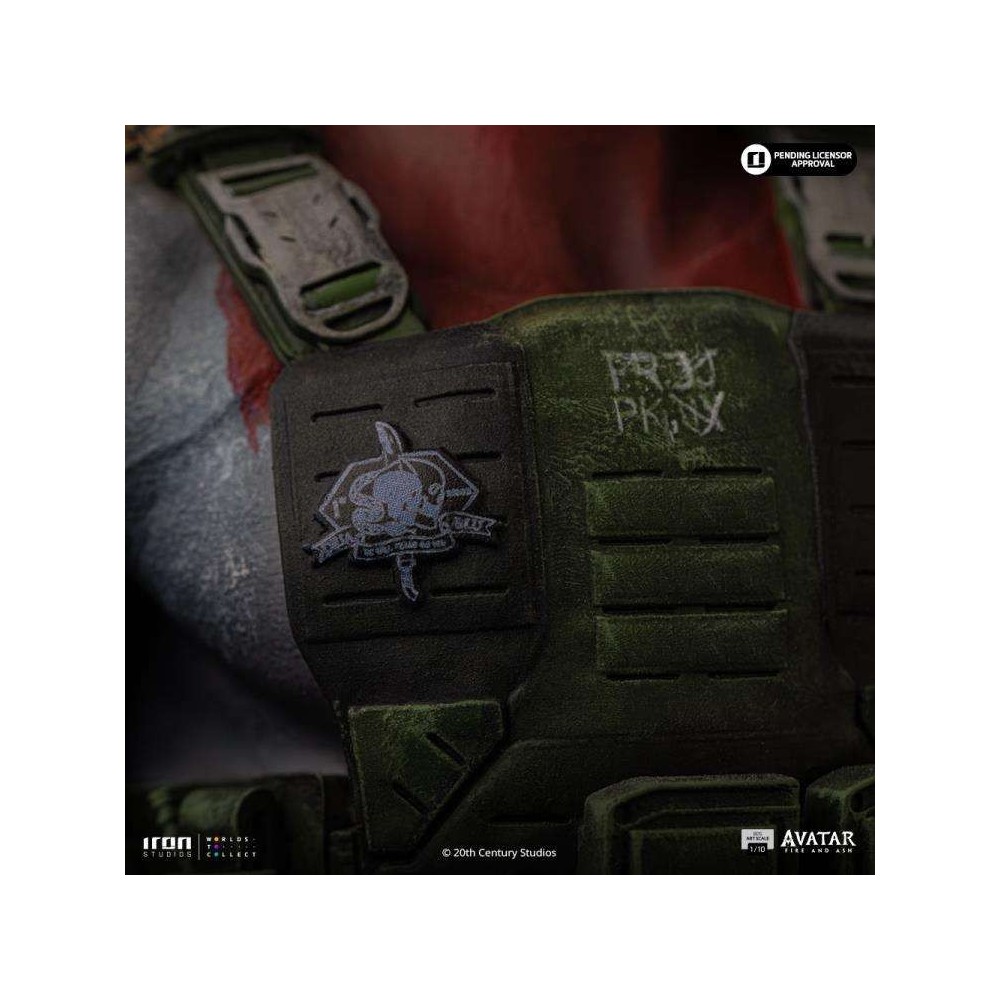 AVATAR 3 FIRE AND ASH MILES QUARITCH BDS ART SCALE 1/10 STATUA FIGURE IRON STUDIOS