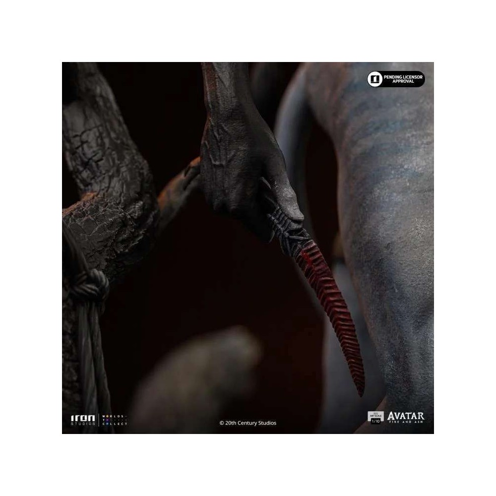 AVATAR 3 FIRE AND ASH MILES QUARITCH BDS ART SCALE 1/10 STATUA FIGURE IRON STUDIOS