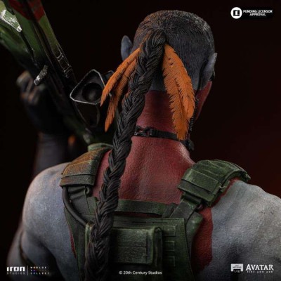 AVATAR 3 FIRE AND ASH MILES QUARITCH BDS ART SCALE 1/10 STATUA FIGURE IRON STUDIOS