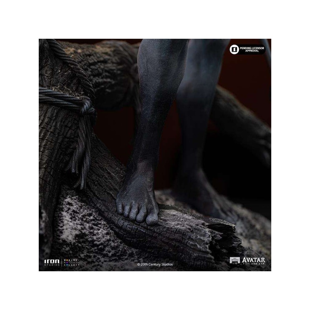 IRON STUDIOS AVATAR 3 FIRE AND ASH MILES QUARITCH BDS ART SCALE 1/10 STATUE RESIN FIGURE