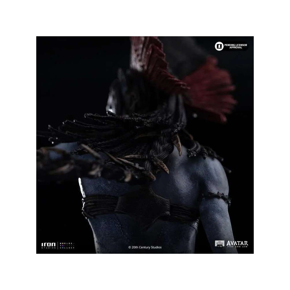 AVATAR 3 FIRE AND ASH VARANG BDS ART SCALE 1/10 STATUA FIGURE IRON STUDIOS