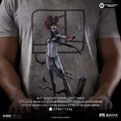 AVATAR 3 FIRE AND ASH VARANG BDS ART SCALE 1/10 STATUA FIGURE IRON STUDIOS