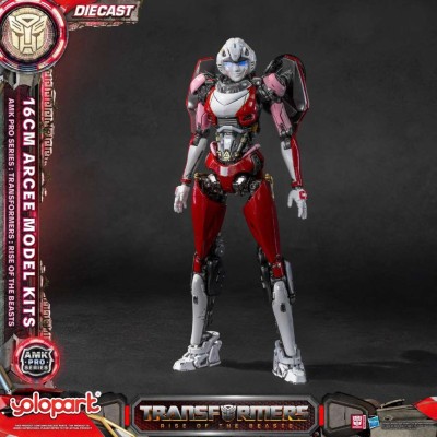 TRANSFORMERS RISE OF THE BEASTS AMK PRO ARCEE MODEL KIT ACTION FIGURE YOLOPARK